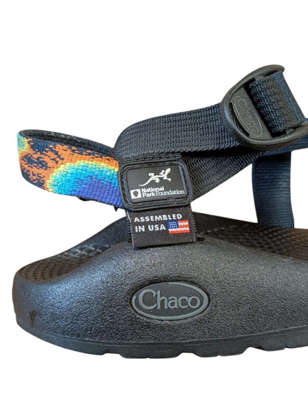 Chaco Z2 Classic National Park Foundation Yellowstone Edition Sandals Size 8 - Picture 7 of 11